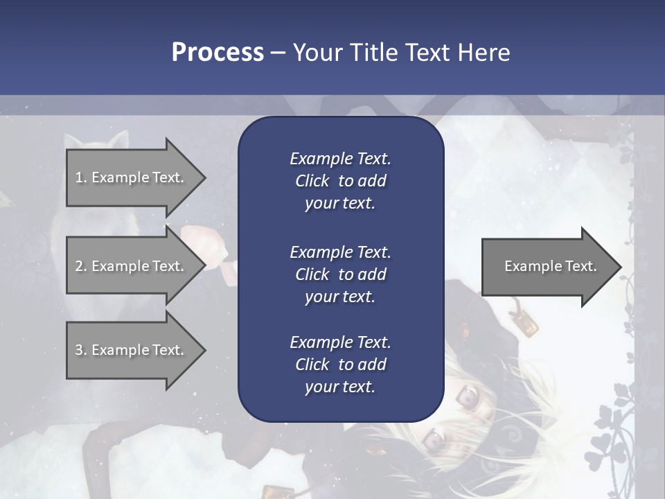 A Woman Laying On Top Of A Tree Next To A Cat PowerPoint Template
