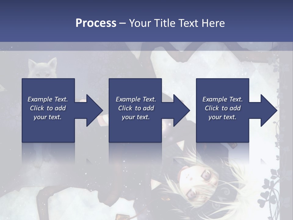 A Woman Laying On Top Of A Tree Next To A Cat PowerPoint Template
