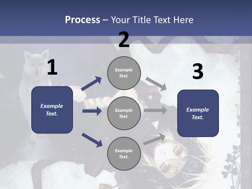 A Woman Laying On Top Of A Tree Next To A Cat PowerPoint Template