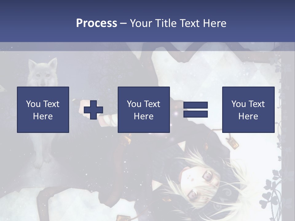 A Woman Laying On Top Of A Tree Next To A Cat PowerPoint Template