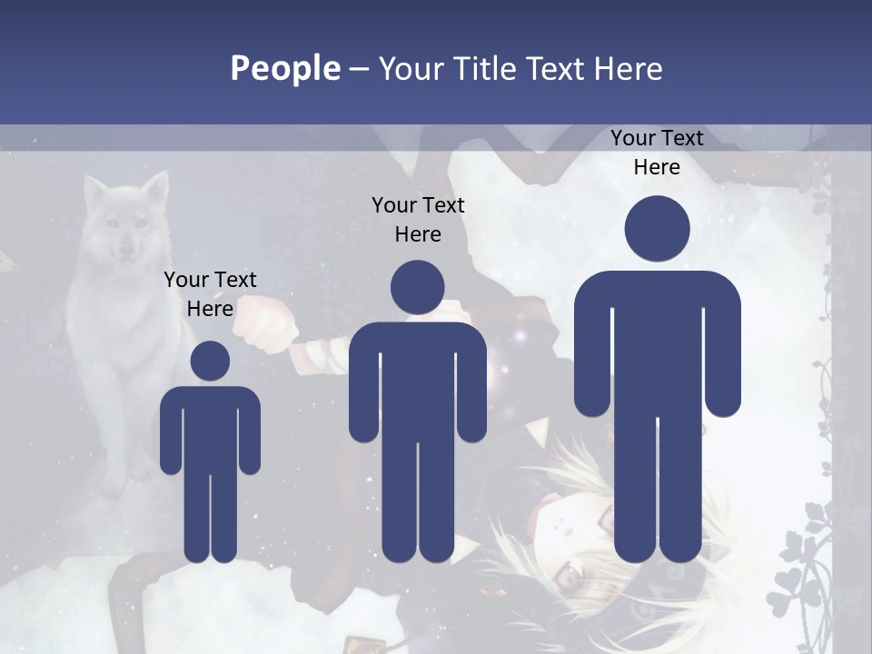 A Woman Laying On Top Of A Tree Next To A Cat PowerPoint Template