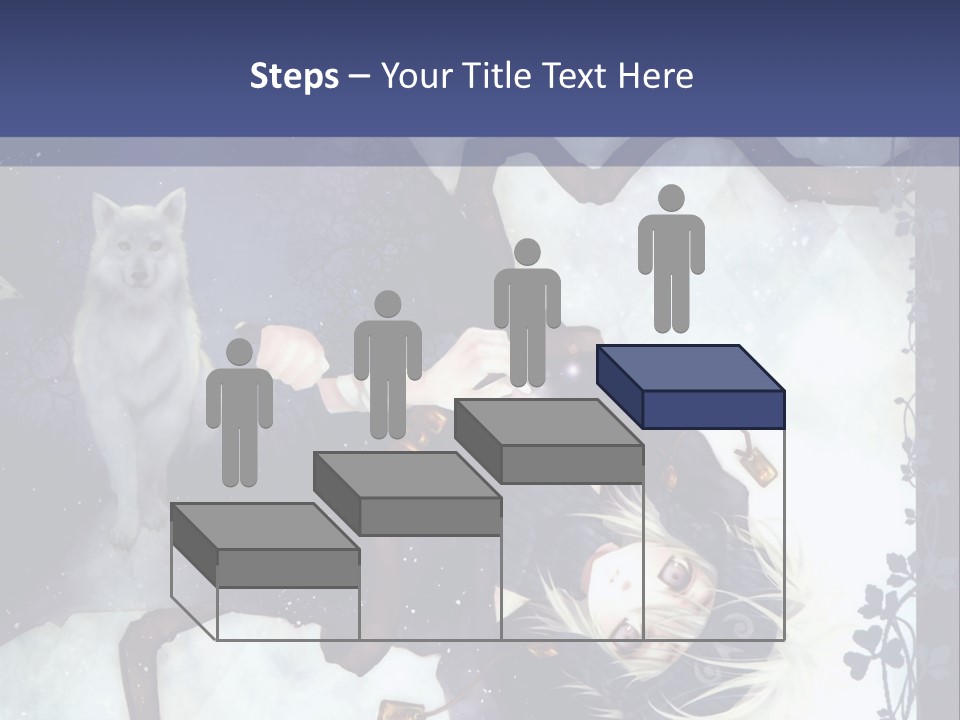 A Woman Laying On Top Of A Tree Next To A Cat PowerPoint Template