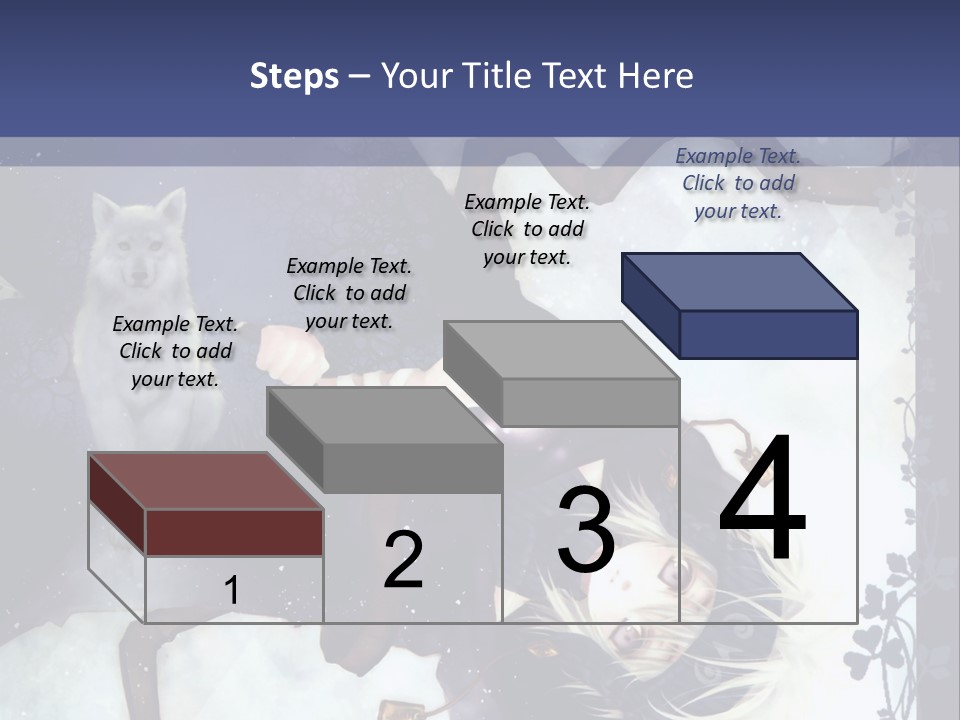 A Woman Laying On Top Of A Tree Next To A Cat PowerPoint Template