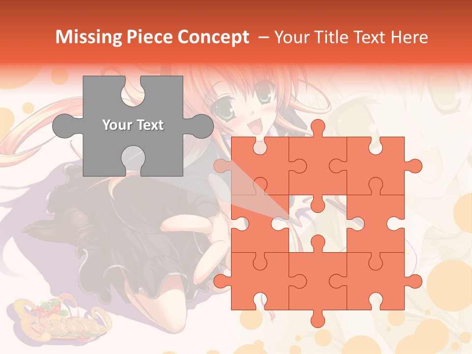 A Woman In A Black Suit Holding A Paintbrush PowerPoint Template