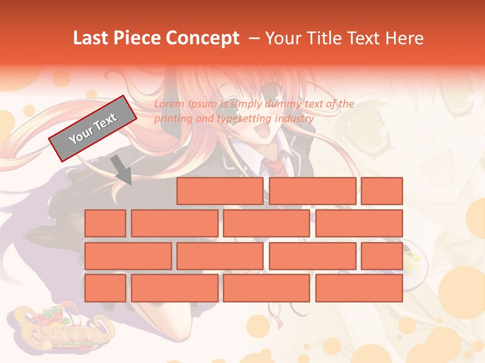 A Woman In A Black Suit Holding A Paintbrush PowerPoint Template