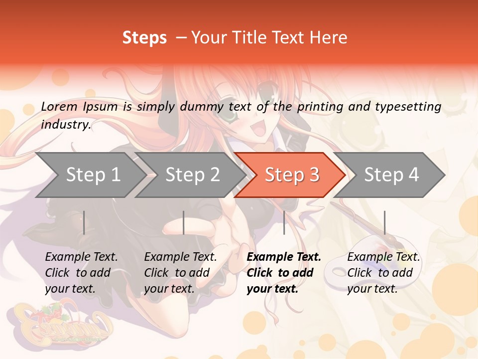 A Woman In A Black Suit Holding A Paintbrush PowerPoint Template