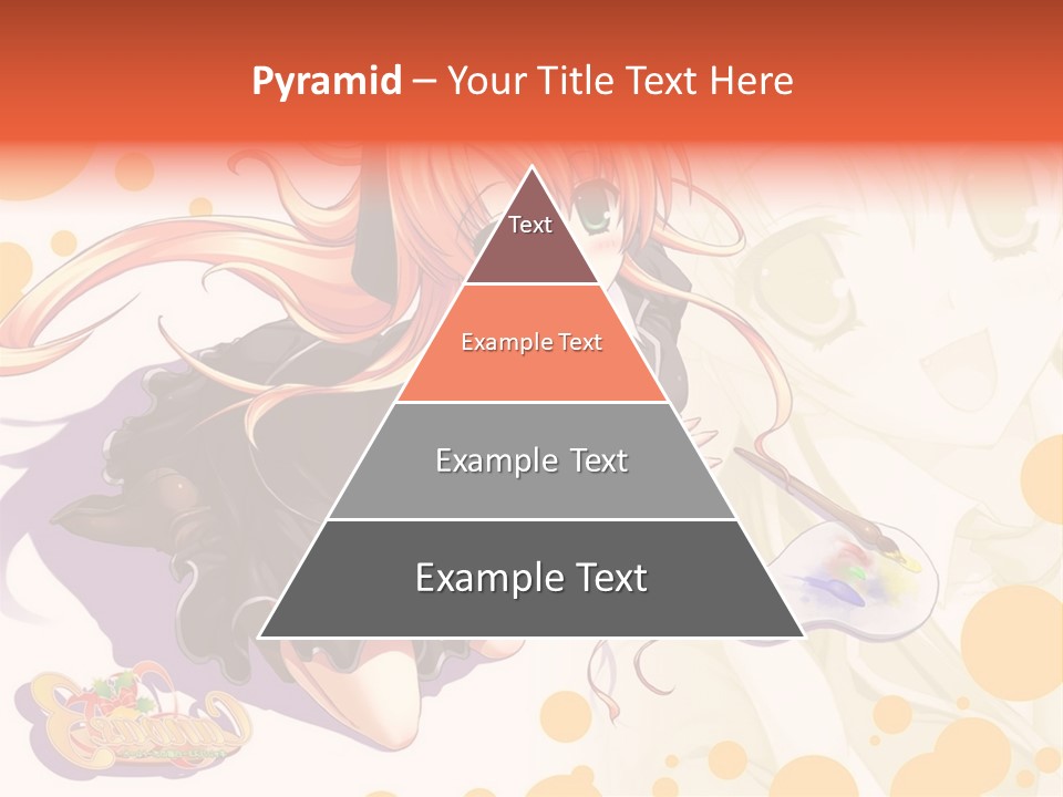 A Woman In A Black Suit Holding A Paintbrush PowerPoint Template