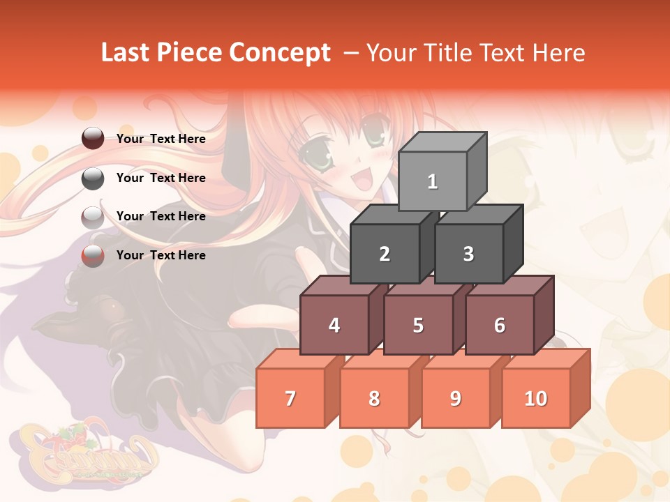 A Woman In A Black Suit Holding A Paintbrush PowerPoint Template