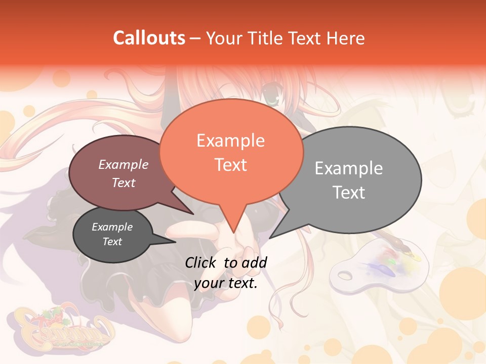 A Woman In A Black Suit Holding A Paintbrush PowerPoint Template