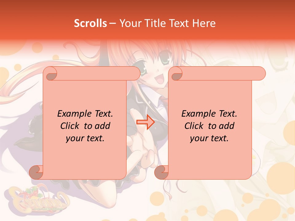 A Woman In A Black Suit Holding A Paintbrush PowerPoint Template