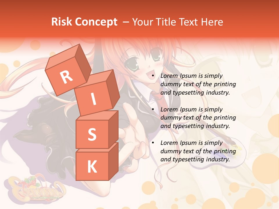 A Woman In A Black Suit Holding A Paintbrush PowerPoint Template