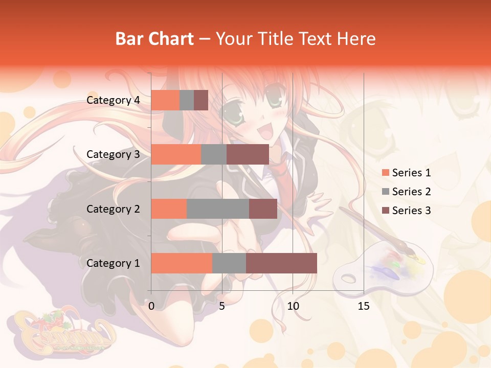 A Woman In A Black Suit Holding A Paintbrush PowerPoint Template