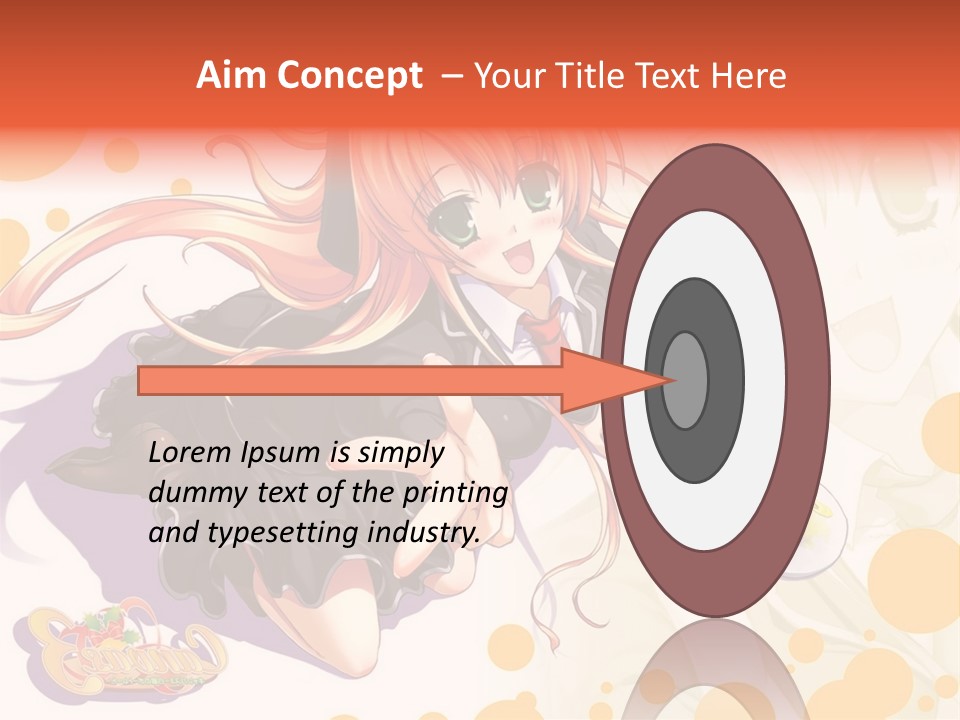 A Woman In A Black Suit Holding A Paintbrush PowerPoint Template