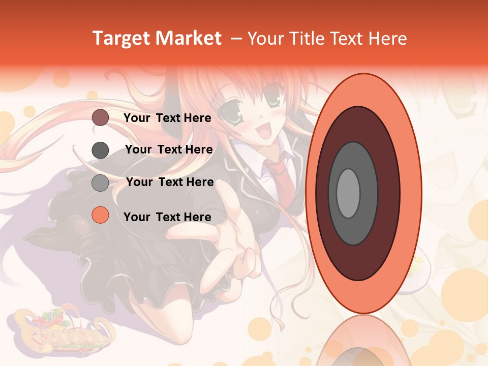 A Woman In A Black Suit Holding A Paintbrush PowerPoint Template