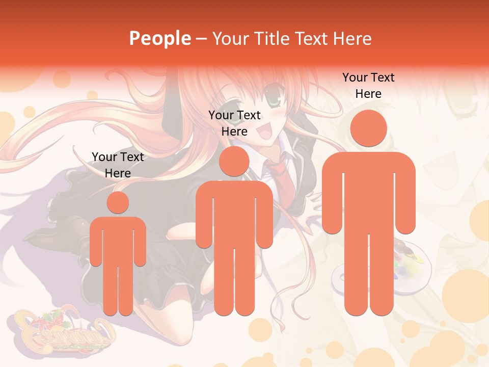 A Woman In A Black Suit Holding A Paintbrush PowerPoint Template