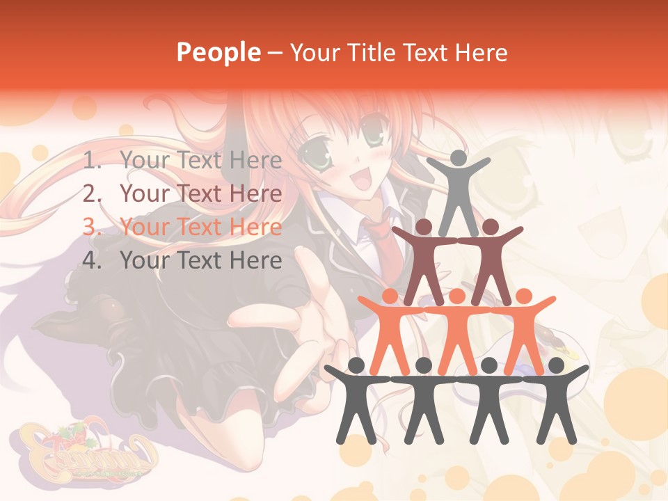 A Woman In A Black Suit Holding A Paintbrush PowerPoint Template