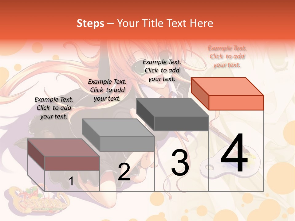 A Woman In A Black Suit Holding A Paintbrush PowerPoint Template