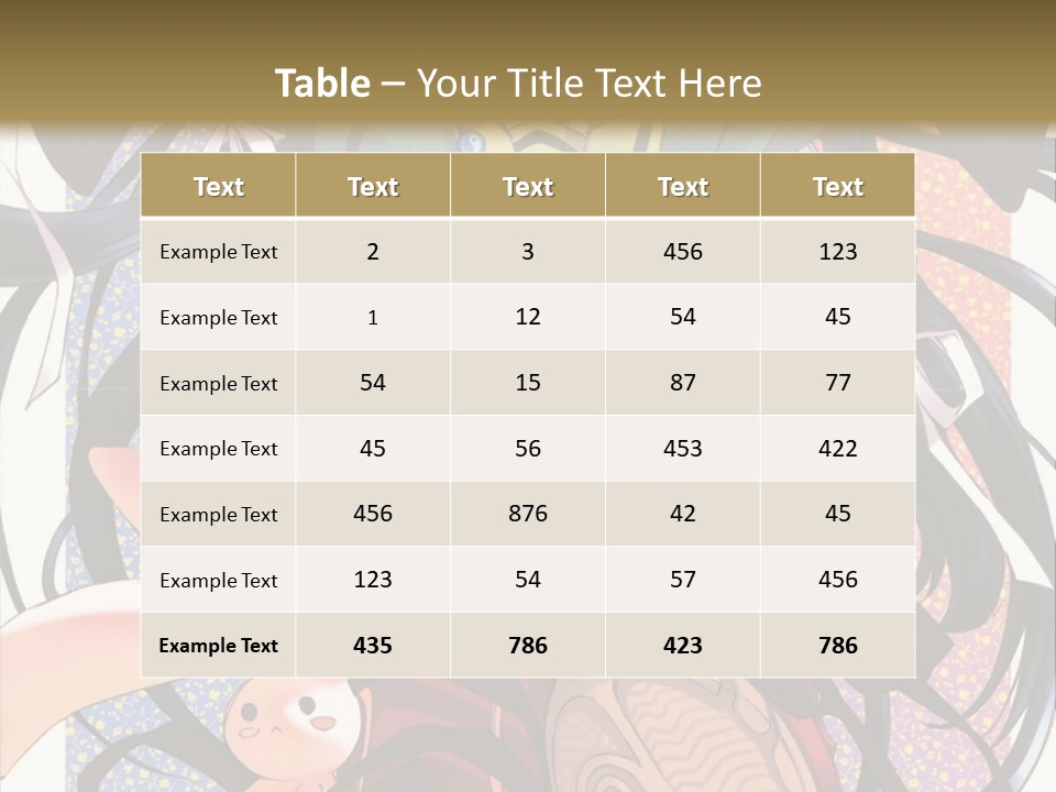 A Girl With A Rabbit On Her Lap Is Sitting In Front Of A Wall With PowerPoint Template