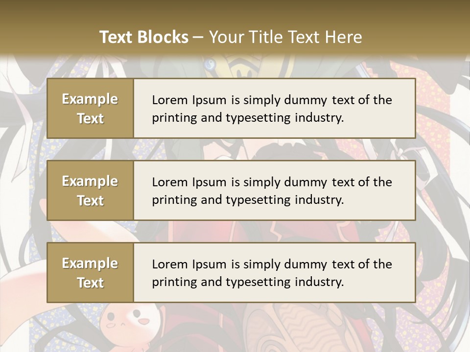 A Girl With A Rabbit On Her Lap Is Sitting In Front Of A Wall With PowerPoint Template