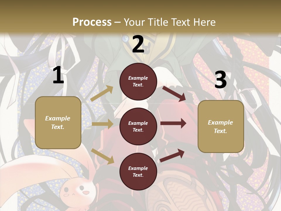 A Girl With A Rabbit On Her Lap Is Sitting In Front Of A Wall With PowerPoint Template