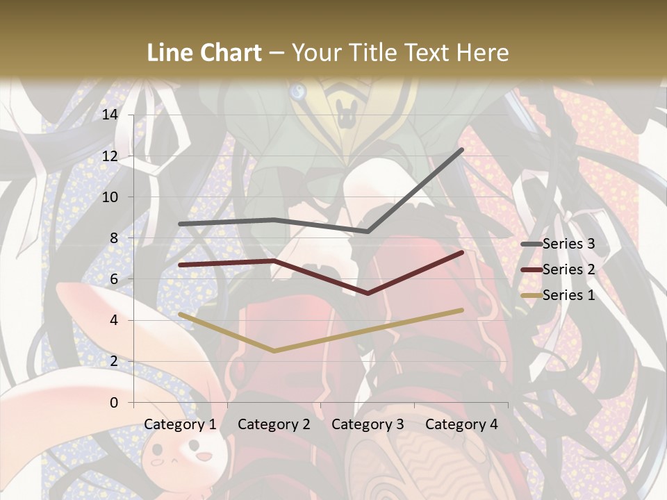A Girl With A Rabbit On Her Lap Is Sitting In Front Of A Wall With PowerPoint Template