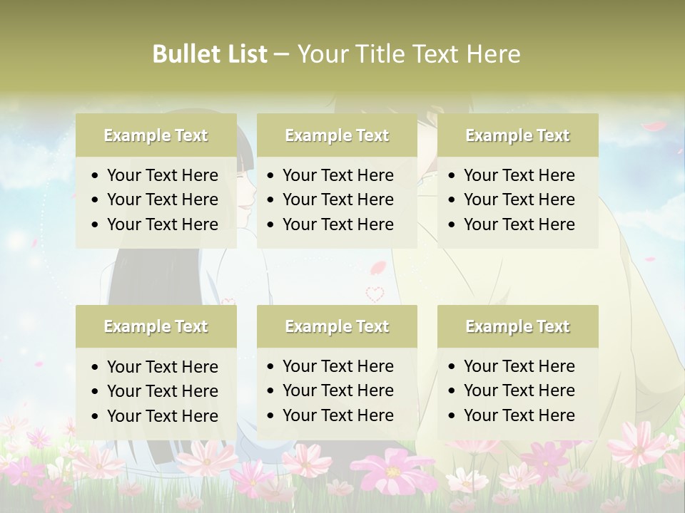 A Couple Of People Standing Next To Each Other PowerPoint Template