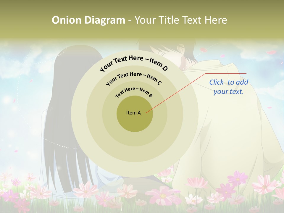 A Couple Of People Standing Next To Each Other PowerPoint Template