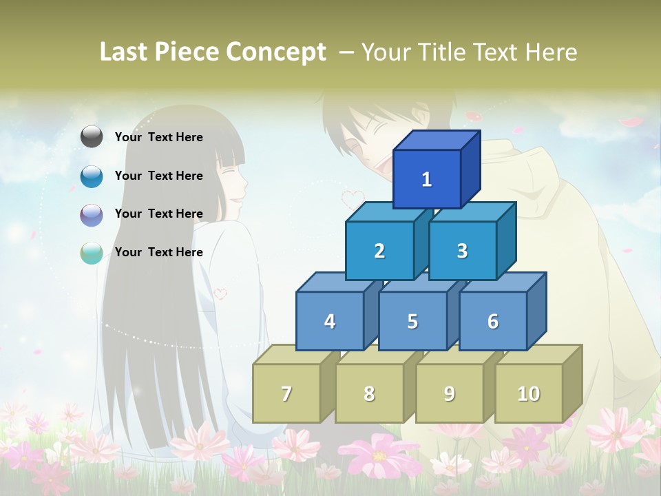 A Couple Of People Standing Next To Each Other PowerPoint Template
