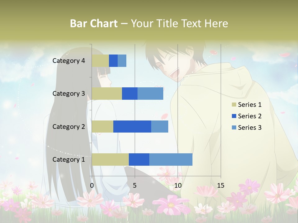 A Couple Of People Standing Next To Each Other PowerPoint Template