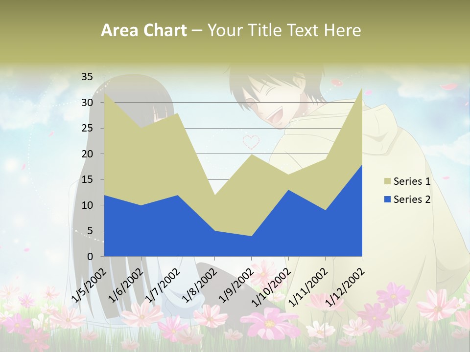A Couple Of People Standing Next To Each Other PowerPoint Template