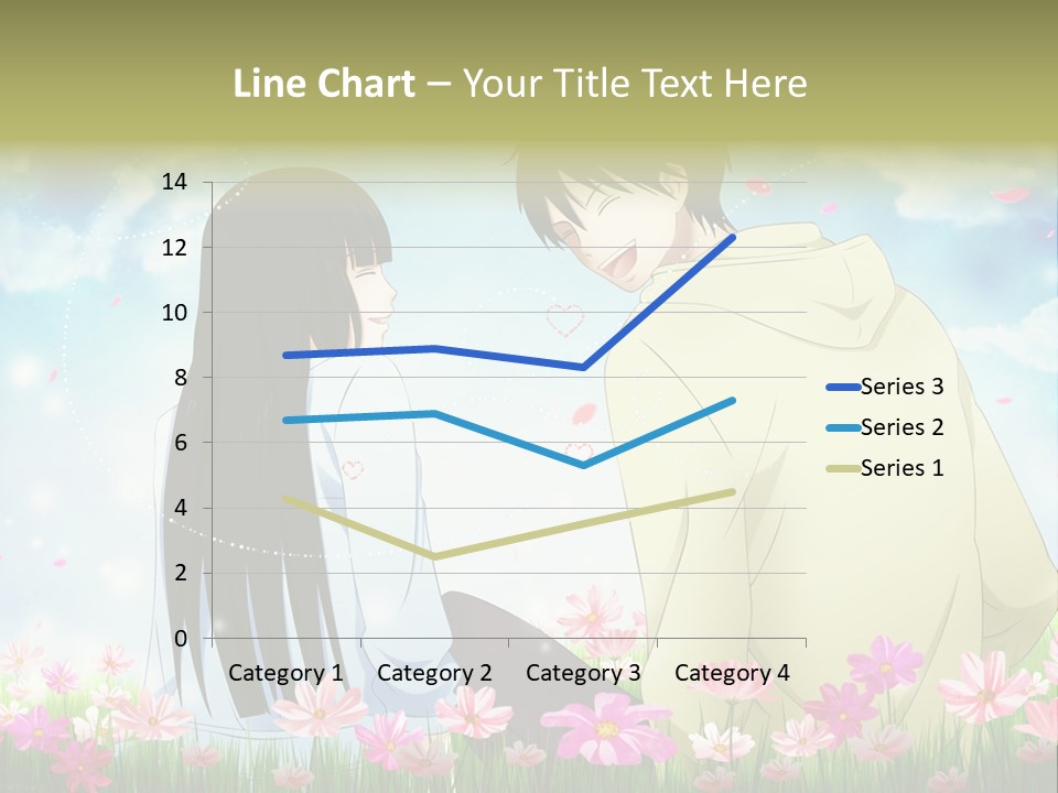 A Couple Of People Standing Next To Each Other PowerPoint Template