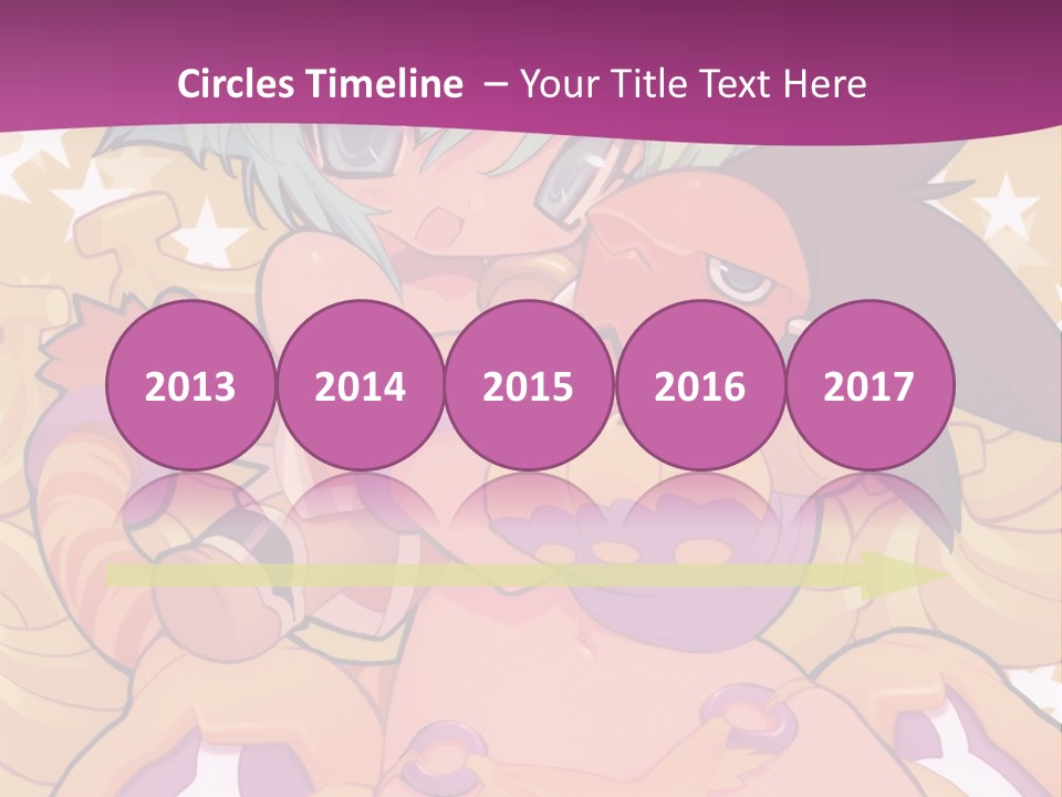 A Cartoon Character Holding A Stuffed Animal On A Purple Background PowerPoint Template