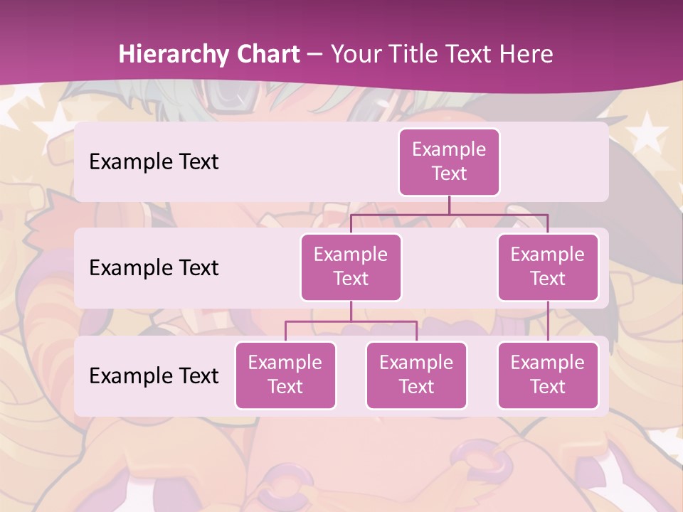 A Cartoon Character Holding A Stuffed Animal On A Purple Background PowerPoint Template
