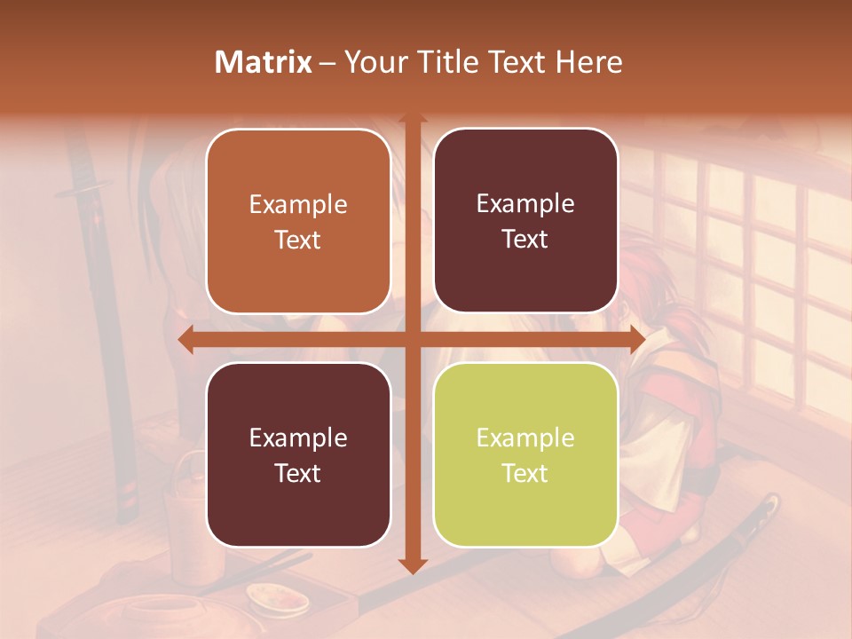 A Man And A Woman Sitting On A Floor Next To Each Other PowerPoint Template
