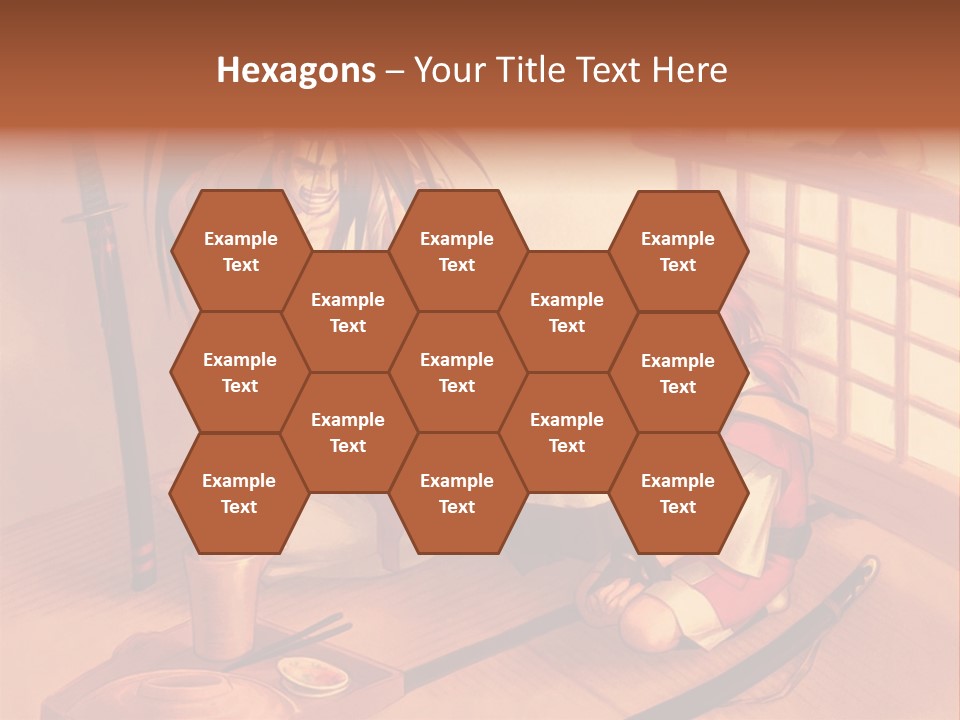 A Man And A Woman Sitting On A Floor Next To Each Other PowerPoint Template