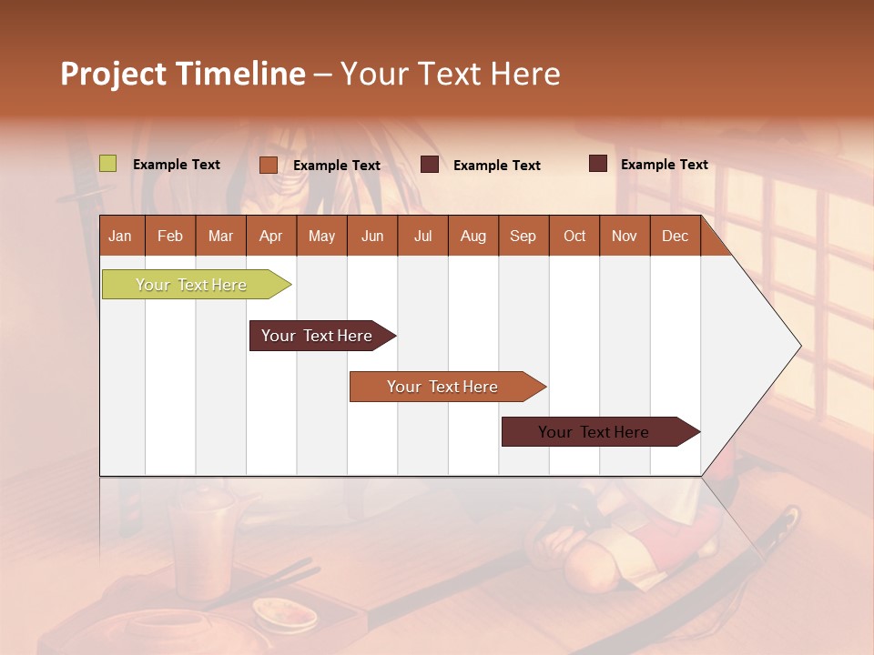 A Man And A Woman Sitting On A Floor Next To Each Other PowerPoint Template