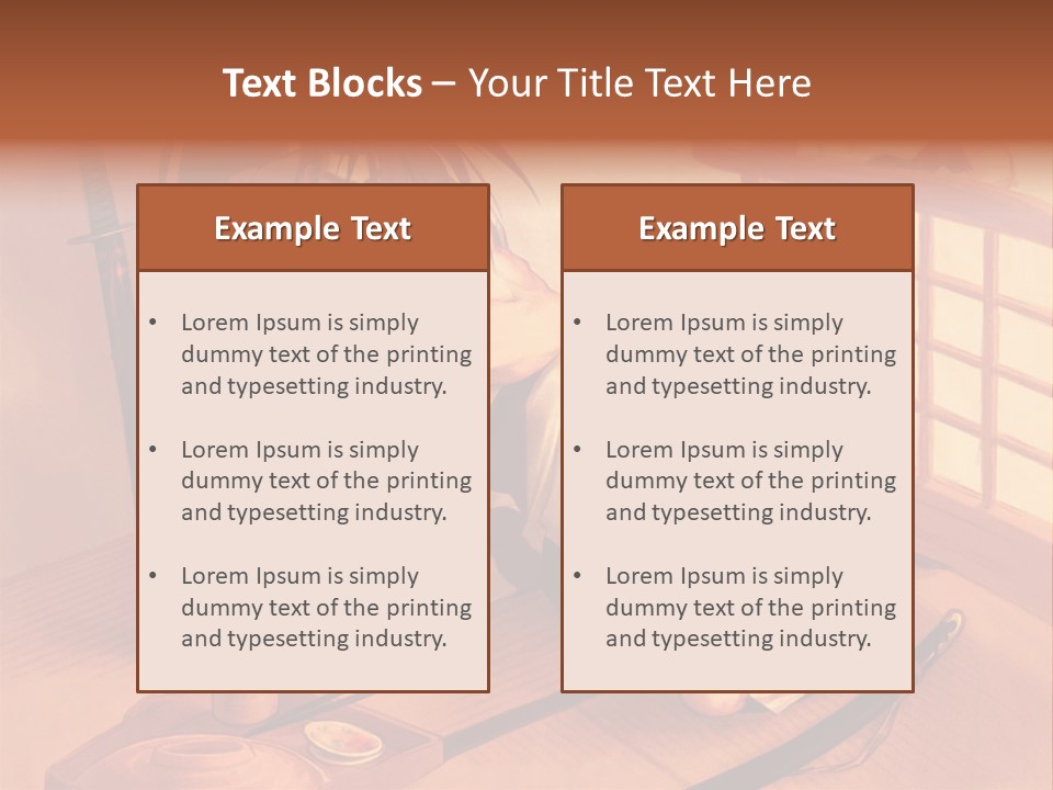 A Man And A Woman Sitting On A Floor Next To Each Other PowerPoint Template