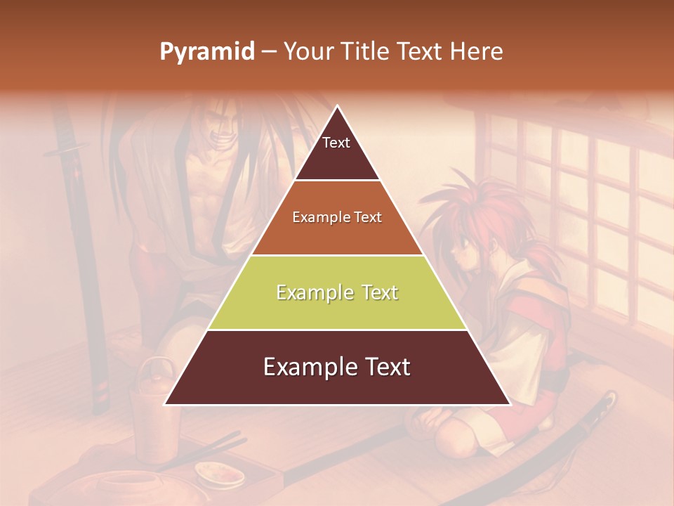 A Man And A Woman Sitting On A Floor Next To Each Other PowerPoint Template