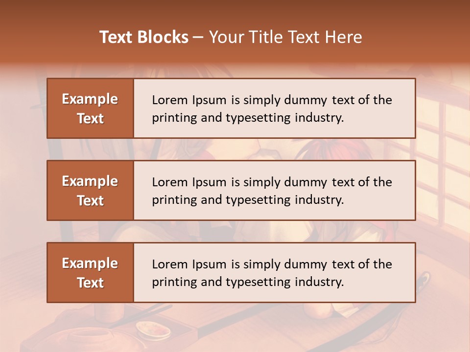 A Man And A Woman Sitting On A Floor Next To Each Other PowerPoint Template