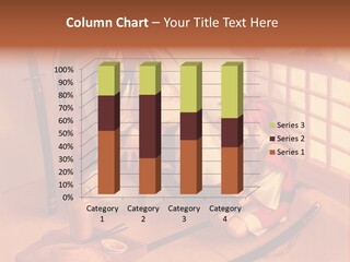 A Man And A Woman Sitting On A Floor Next To Each Other PowerPoint Template