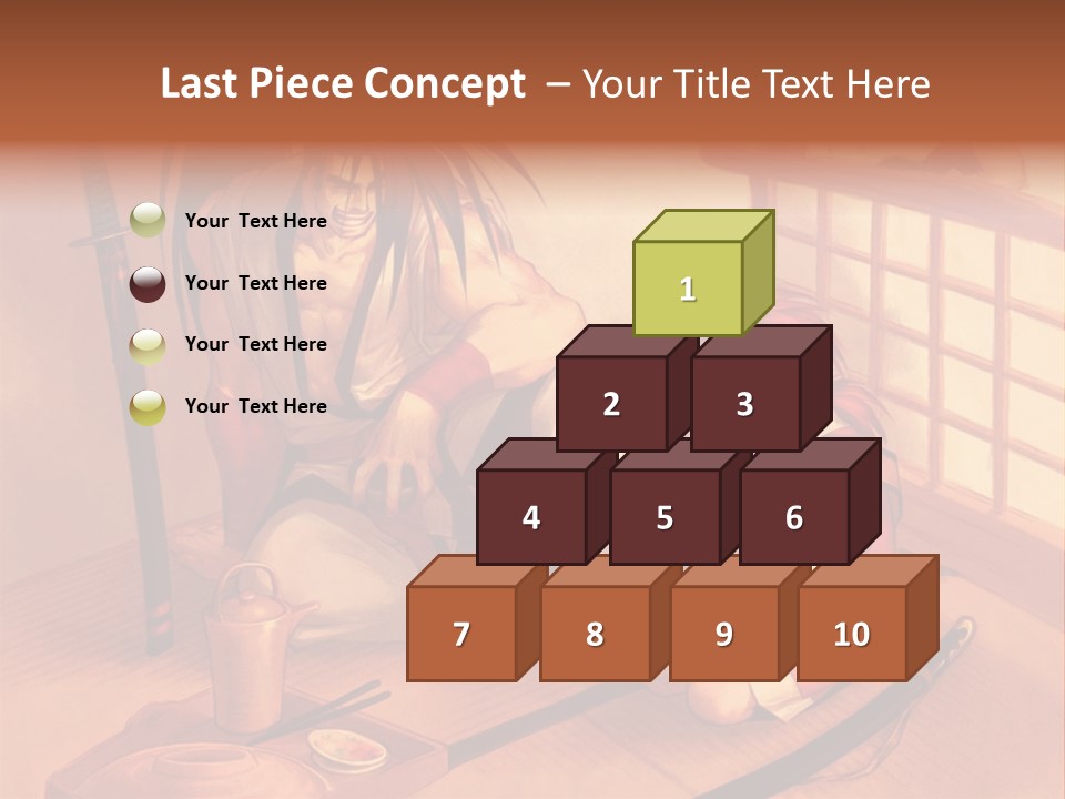 A Man And A Woman Sitting On A Floor Next To Each Other PowerPoint Template