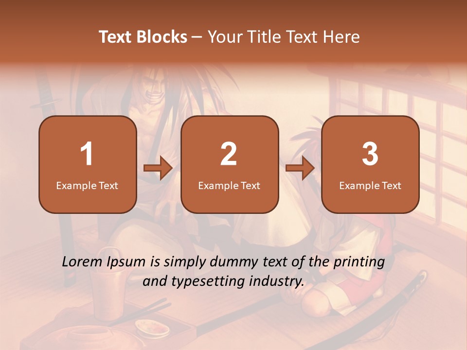 A Man And A Woman Sitting On A Floor Next To Each Other PowerPoint Template