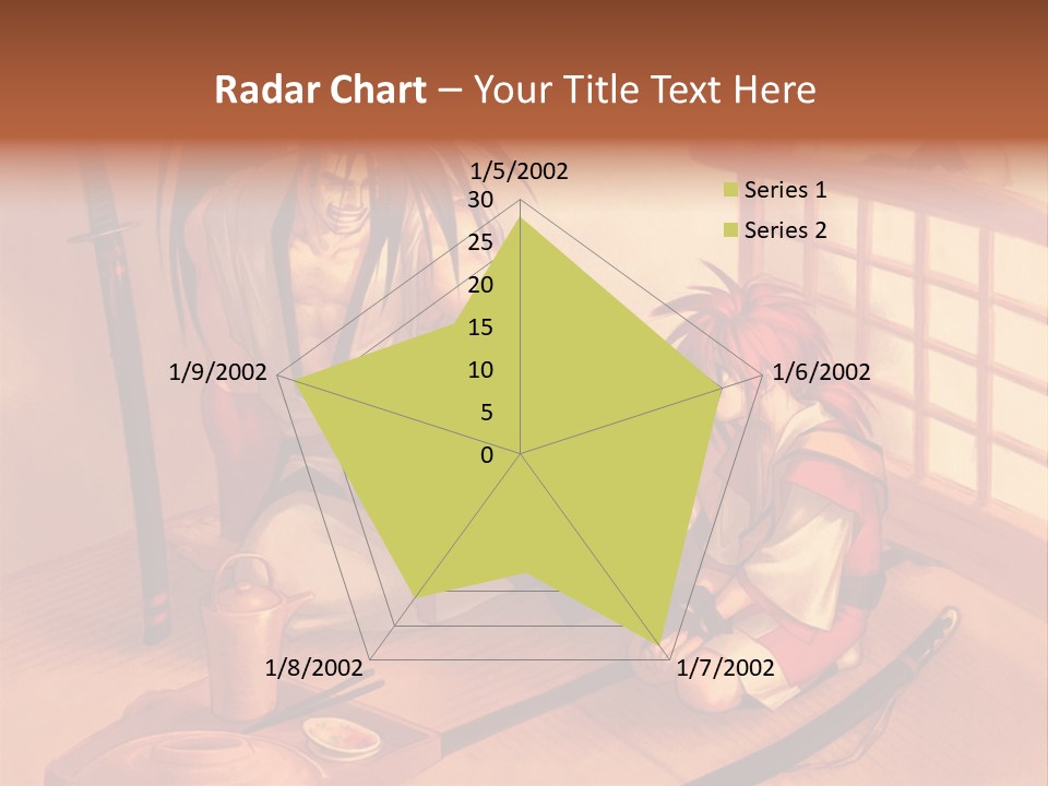 A Man And A Woman Sitting On A Floor Next To Each Other PowerPoint Template
