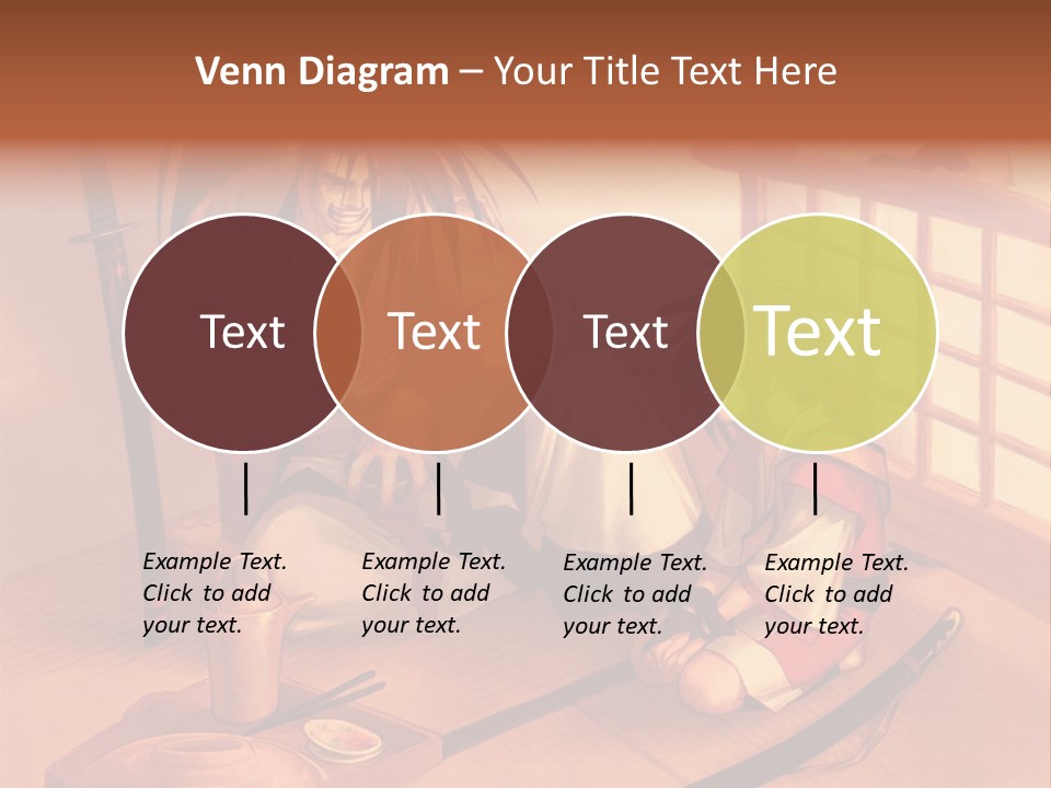 A Man And A Woman Sitting On A Floor Next To Each Other PowerPoint Template