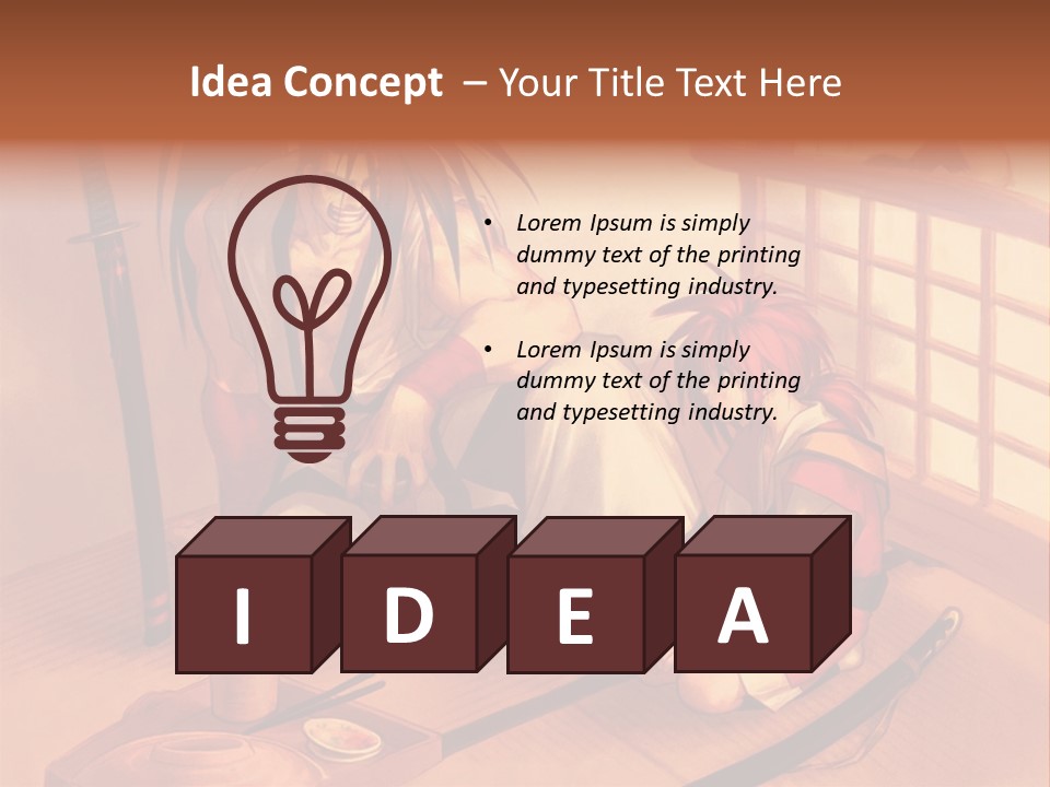 A Man And A Woman Sitting On A Floor Next To Each Other PowerPoint Template