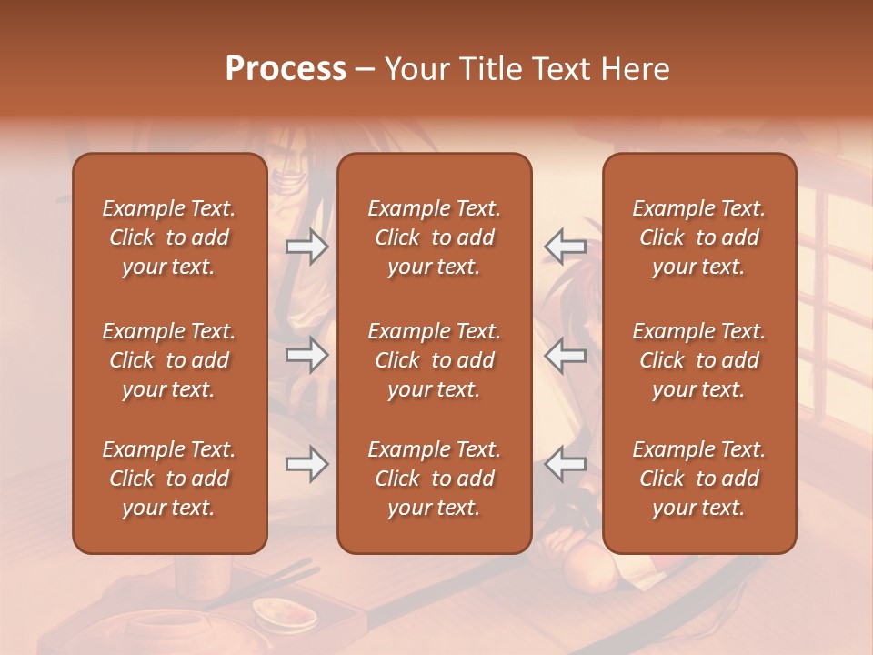 A Man And A Woman Sitting On A Floor Next To Each Other PowerPoint Template