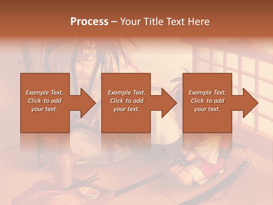 A Man And A Woman Sitting On A Floor Next To Each Other PowerPoint Template