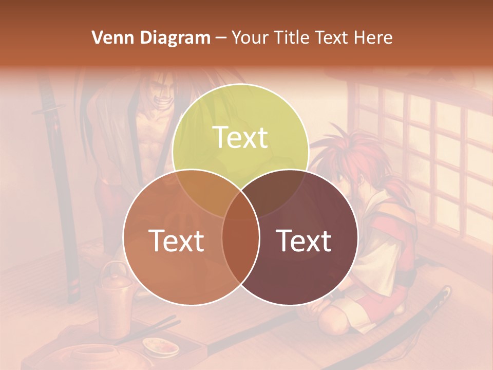 A Man And A Woman Sitting On A Floor Next To Each Other PowerPoint Template