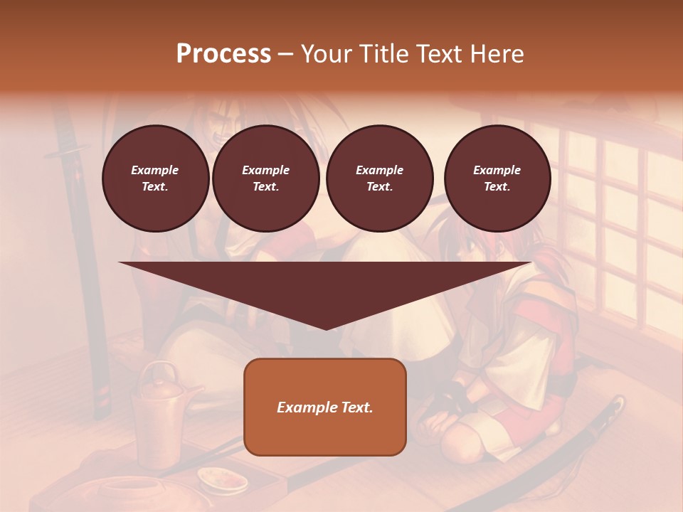 A Man And A Woman Sitting On A Floor Next To Each Other PowerPoint Template