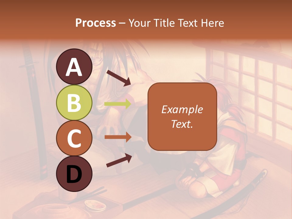 A Man And A Woman Sitting On A Floor Next To Each Other PowerPoint Template
